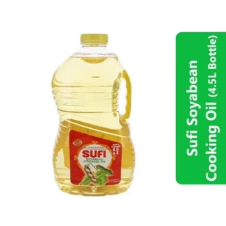Sufi Soyabean Cooking Oil (4.5Ltr Bottle)