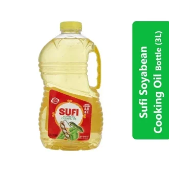 Sufi Soyabean Cooking Oil Bottle (3Ltr)