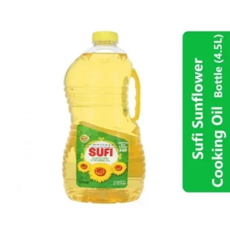 Sufi Sunflower Cooking Oil Bottle (4.5Ltr)