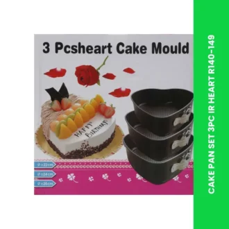 CAKE PAN SET 3PC IR HEART R140-149