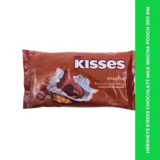 HERSHEYS KISSES CHOCOLATE MILK MOCHA POUCH 300 GM