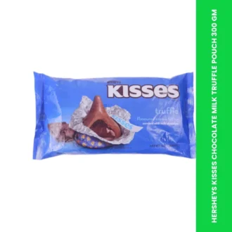 HERSHEYS KISSES CHOCOLATE MILK TRUFFLE POUCH 300 GM