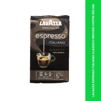LAVAZZA ESPRESSO ITALIANO CLASSICO GROUND COFFEE 250 GM