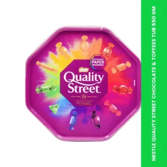 NESTLE QUALITY STREET CHOCOLATE & TOFFEES TUB 550 GM